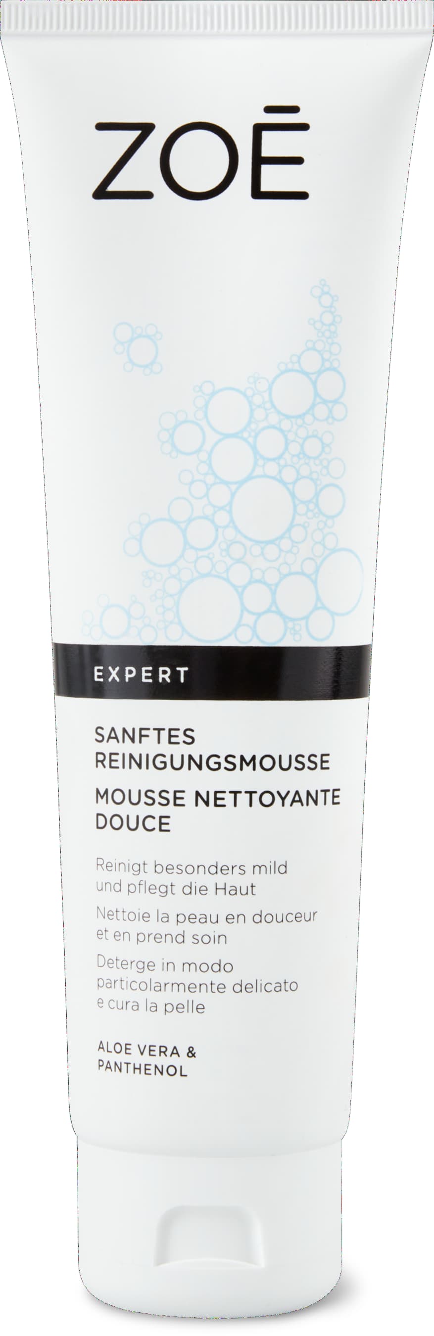 Mousse detergente delicata